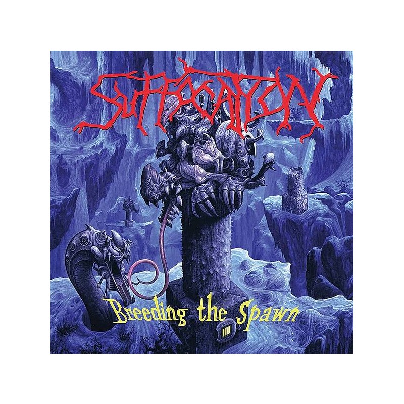 Le disque de Suffocation : Breeding the spawn est disponible en vinyle à Ciel rouge, disquaire à Dijon