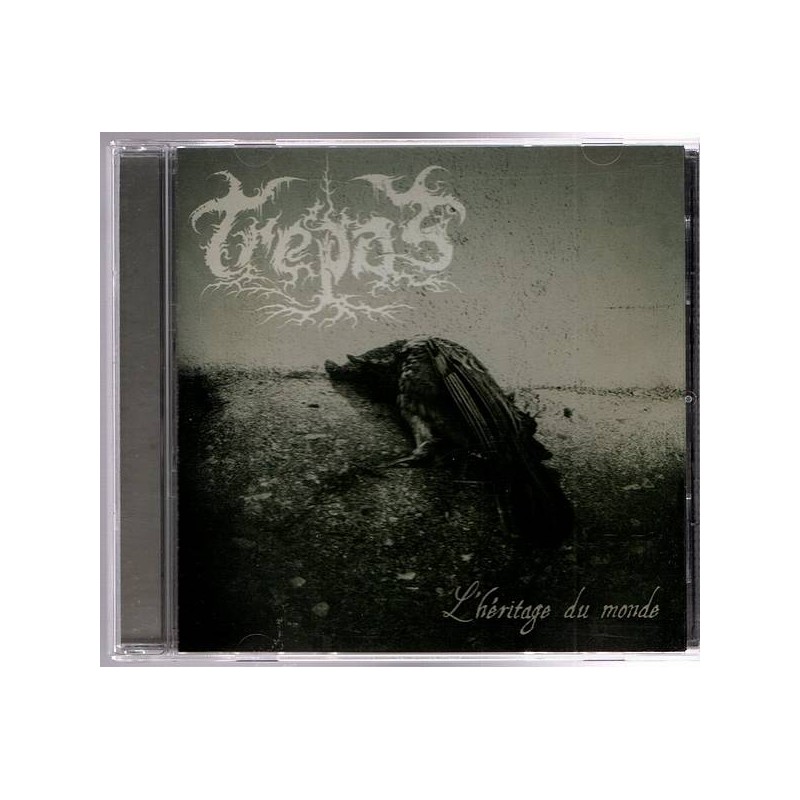 Le cd metal L'héritage du monde de Trépas est disponible à Ciel rouge Dijon