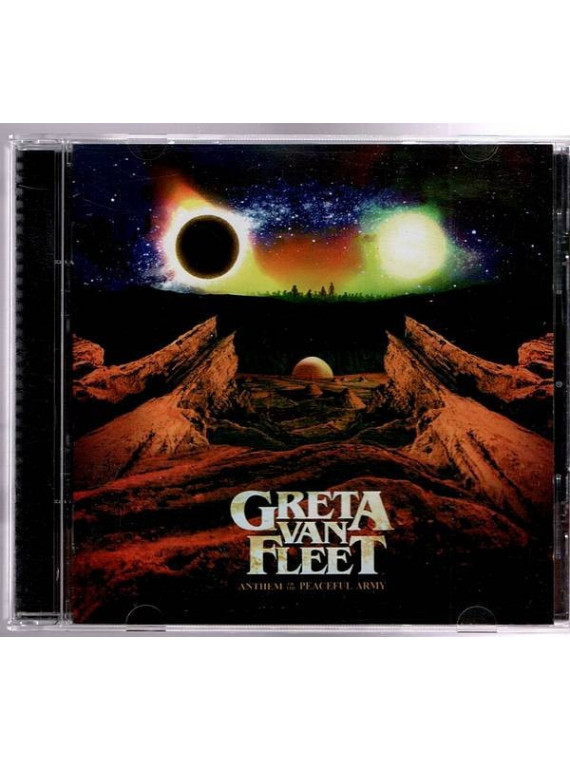 Le cd hard rock Anthem of the peaceful army de Greta Van Fleet est disponible à Ciel rouge Dijon