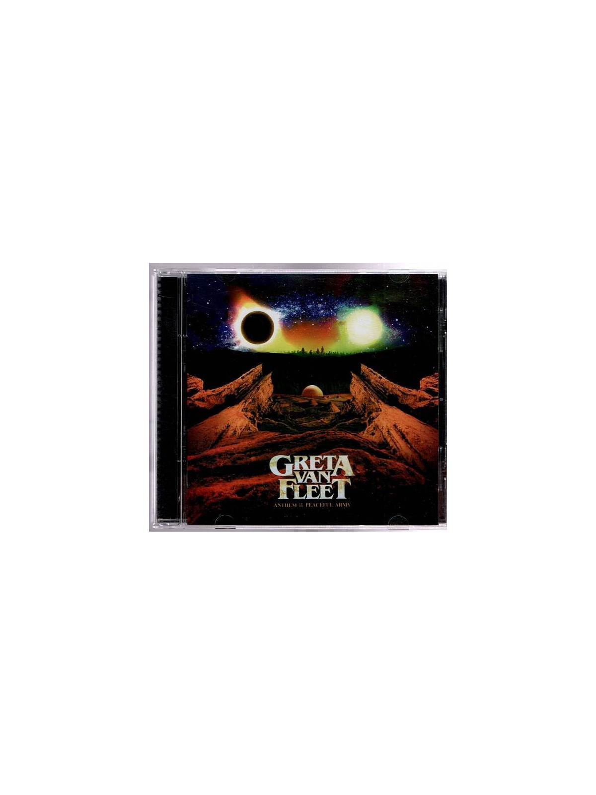 Le cd hard rock Anthem of the peaceful army de Greta Van Fleet est disponible à Ciel rouge Dijon