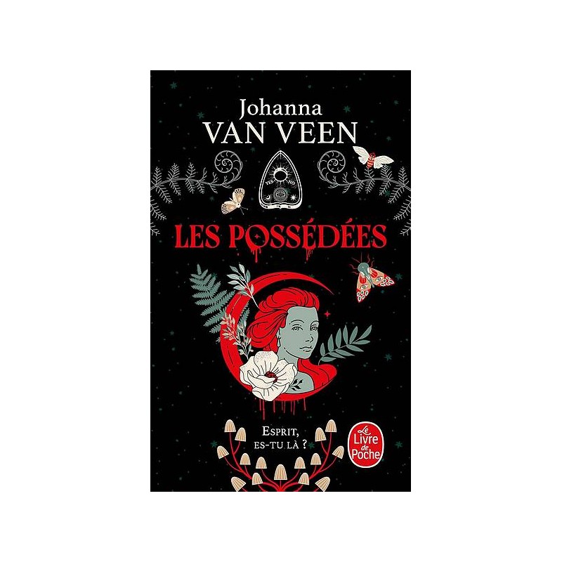 Le livre fantastique Les possédées de Johanna Van Veen est disponible à Ciel rouge Dijon