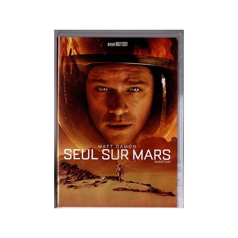 Le film de Ridley Scott : Seul sur Mars est en stock en DVD à Ciel rouge, magasin à Dijon