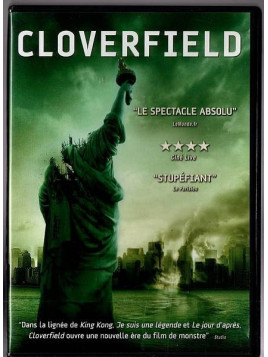 Le film deMatt Reeves : Cloverfield est en stock en DVD à Ciel rouge, magasin à Dijon