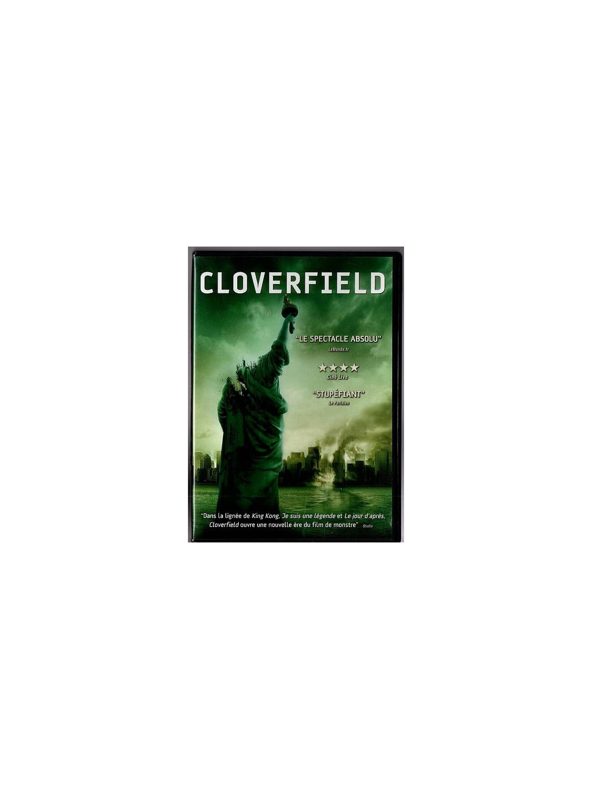 Le film deMatt Reeves : Cloverfield est en stock en DVD à Ciel rouge, magasin à Dijon