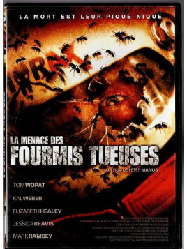 Le film de Peter Manus : La menace des fourmis tueuses est en stock en DVD à Ciel rouge, magasin à Dijon