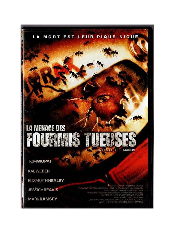 Le film de Peter Manus : La menace des fourmis tueuses est en stock en DVD à Ciel rouge, magasin à Dijon