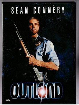 Le film de Peter Hyams : Outland est en stock en DVD à Ciel rouge, magasin à Dijon