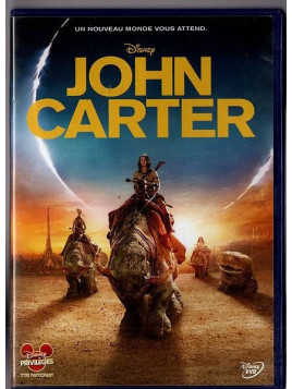 Le film de Andrew Stanton : John Carter est en stock en DVD à Ciel rouge, magasin à Dijon