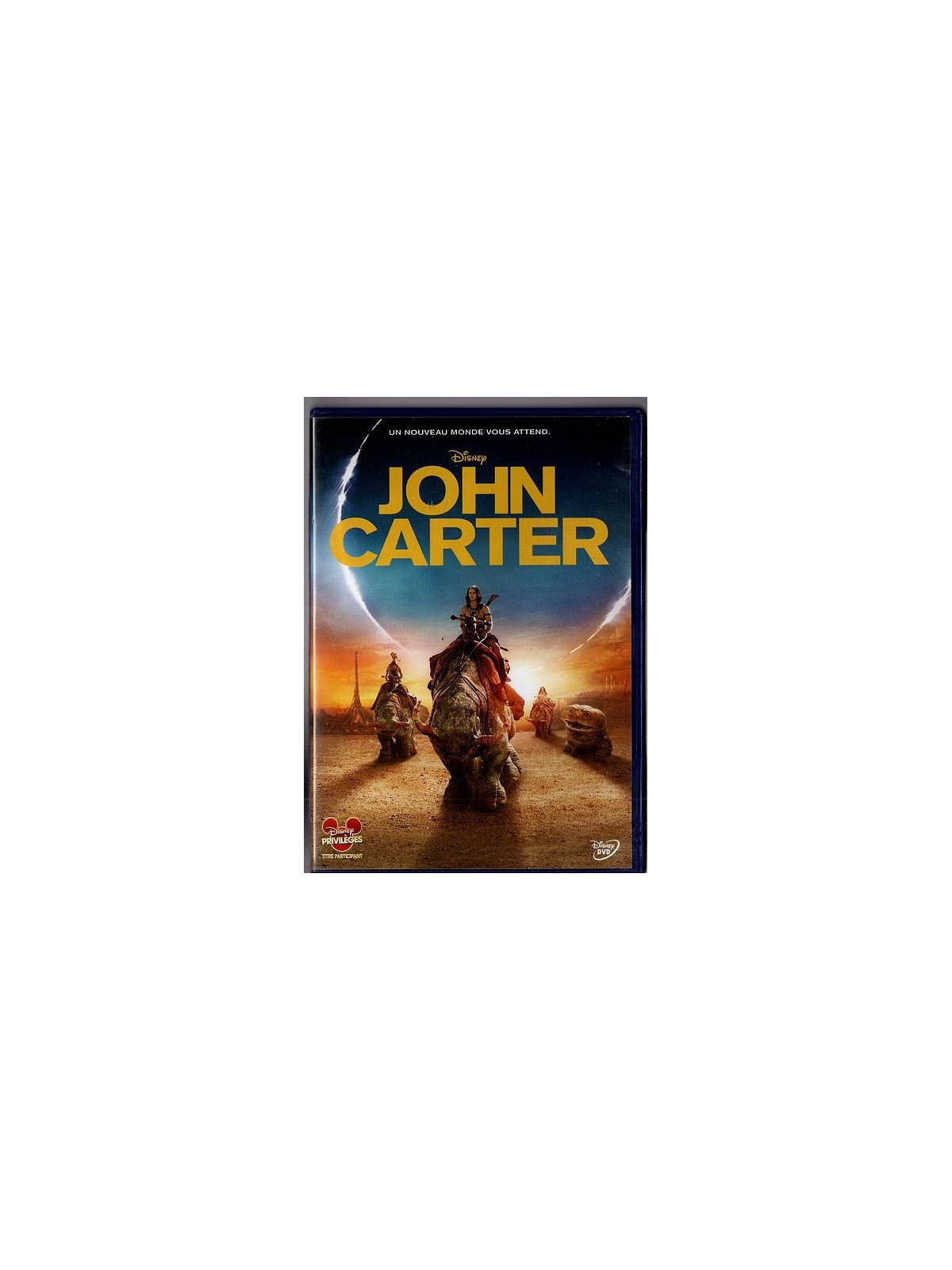Le film de Andrew Stanton : John Carter est en stock en DVD à Ciel rouge, magasin à Dijon