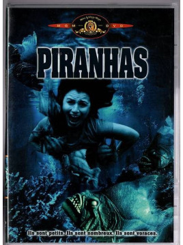 Le film de Joe Dante : Piranhas est en stock en DVD à Ciel rouge, magasin à Dijon