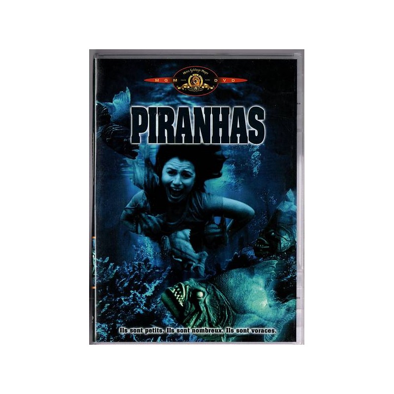 Le film de Joe Dante : Piranhas est en stock en DVD à Ciel rouge, magasin à Dijon