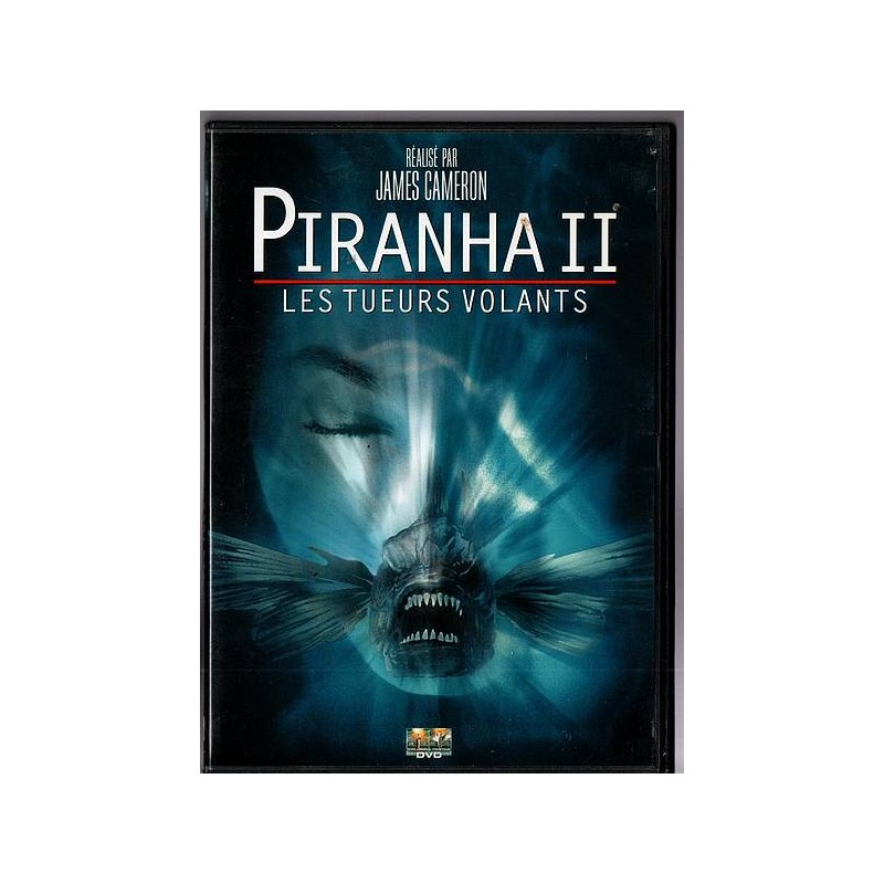 Le film de James Cameron : Piranha II – les tueurs volants est en stock en DVD à Ciel rouge, magasin à Dijon