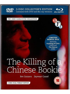Le film de John Cassevetes : The killing of a chinese bookie est en stock en Blu-ray et dvd à Ciel rouge, magasin à Dijon