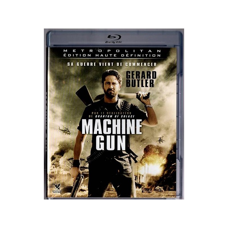 Le film de Marc Forster : Machine gun est en stock en Blu-ray à Ciel rouge, magasin à Dijon