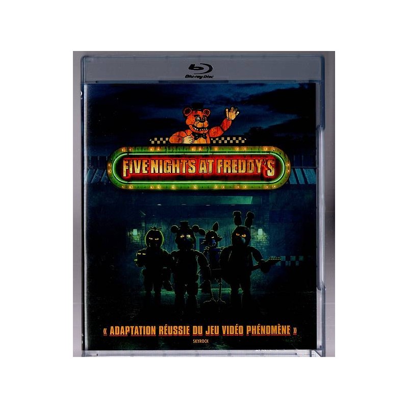 Le film de Emma Tammi : Five nights at Freddy’s est en stock en Blu-ray à Ciel rouge, magasin à Dijon