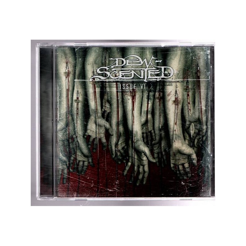 Le cd metal Issue VI de Dew-scented est disponible à Ciel rouge Dijon