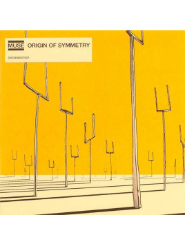 Le cd rock Origin of symmetry de Muse est disponible à Ciel rouge Dijon
