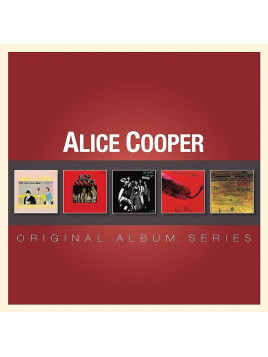 Le coffret original album series avec 5 cd de Alice Cooper est disponible à Ciel rouge Dijon