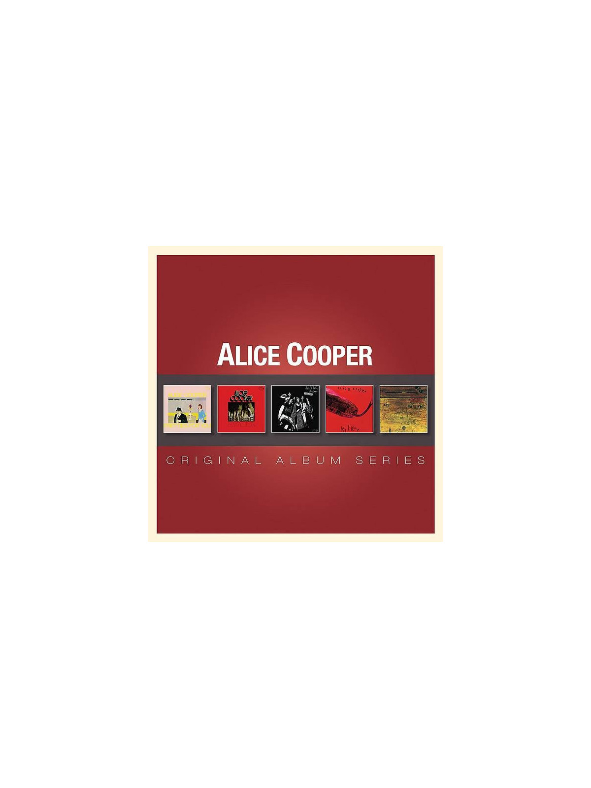Le coffret original album series avec 5 cd de Alice Cooper est disponible à Ciel rouge Dijon