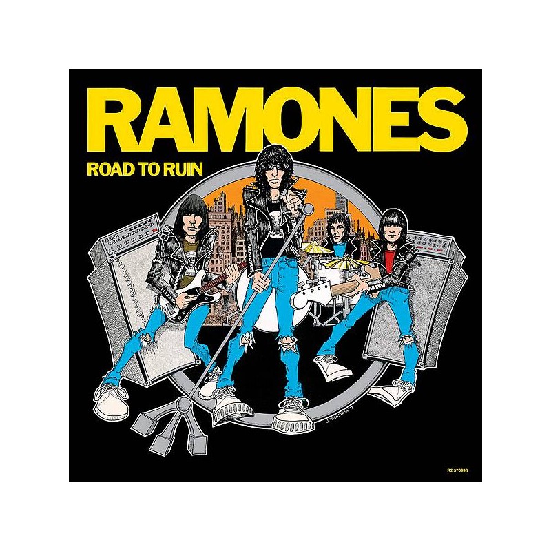 Le vinyle punk rock Road to ruin de Ramones est disponible à Ciel rouge Dijon