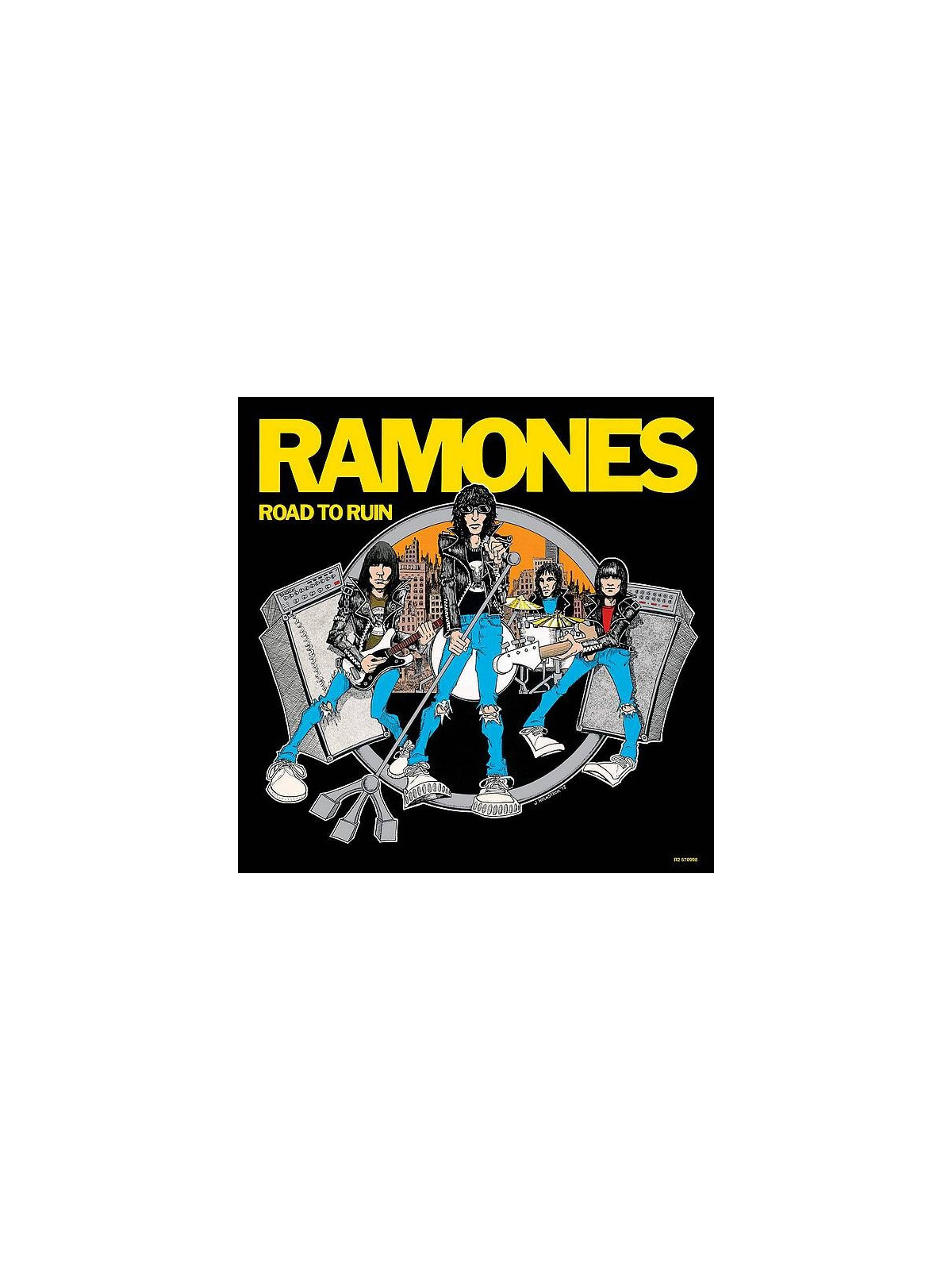 Le vinyle punk rock Road to ruin de Ramones est disponible à Ciel rouge Dijon