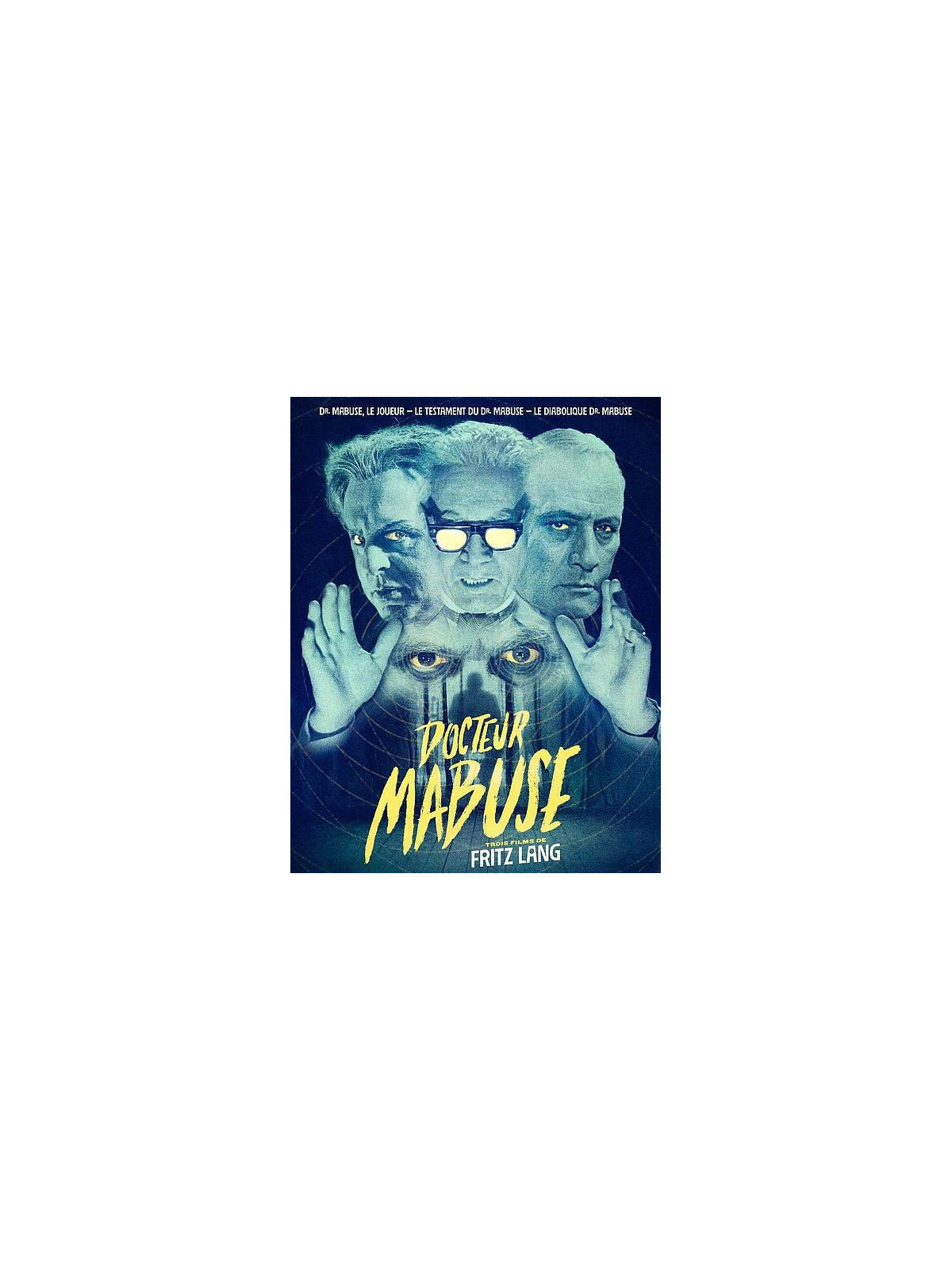 Le film de Fritz Lang : Docteur Mabuse - la trilogie est en stock en Blu-ray à la boutique Ciel rouge à Dijon
