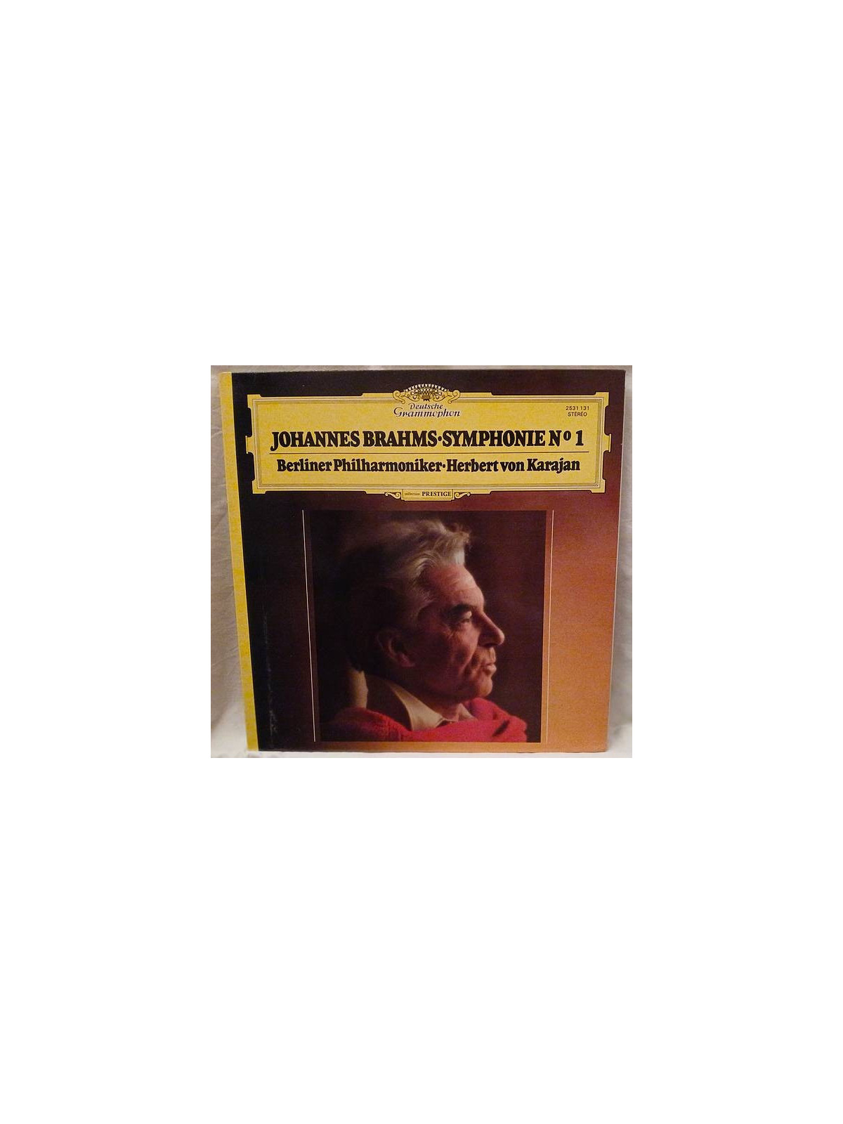 Le disque de Johannes Brahms : Symphonie N° 1 est disponible en vinyle à Ciel rouge, disquaire indépendant en Bourgogne