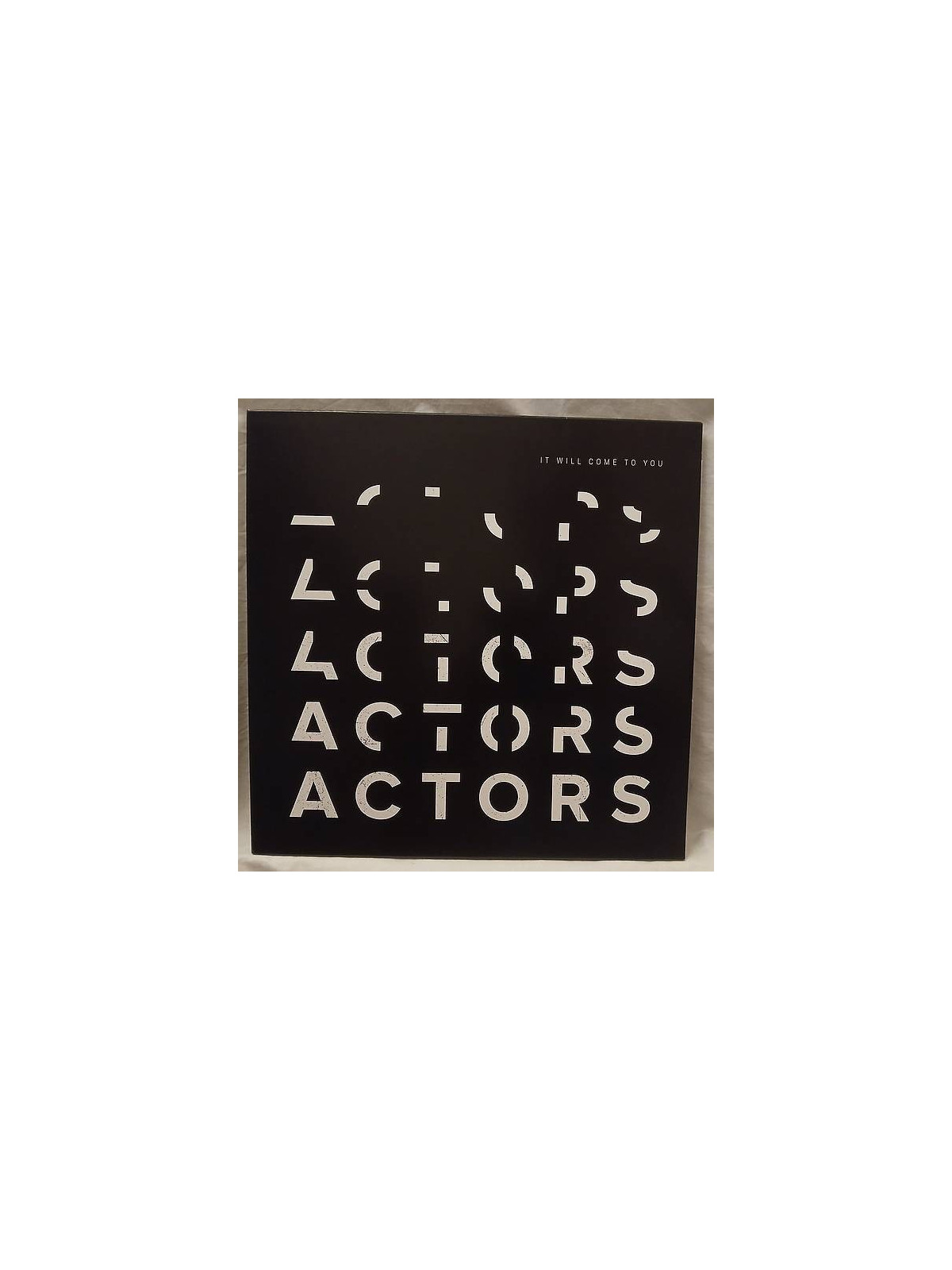 Le disque de Actors : It will come to you est disponible en vinyle à Ciel rouge, disquaire indépendant en Bourgogne