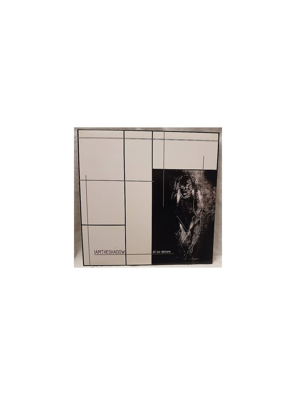 Le disque de Iamtheshadow : All our demons est disponible en vinyle à Ciel rouge, disquaire indépendant en Bourgogne