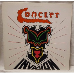 Le disque de Concept : Invasion est disponible en vinyle à Ciel rouge, disquaire indépendant en Bourgogne