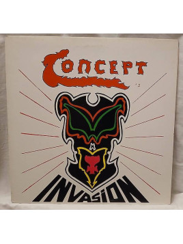 Le disque de Concept : Invasion est disponible en vinyle à Ciel rouge, disquaire indépendant en Bourgogne