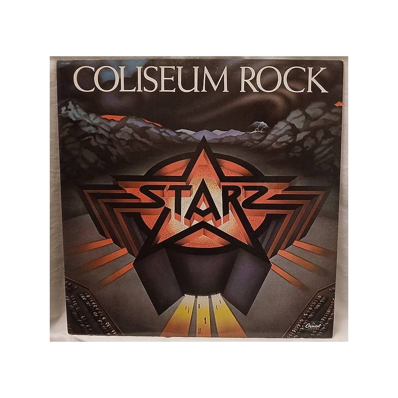 Le disque de Starz : Coliseum rock est disponible en vinyle à Ciel rouge, disquaire indépendant en Bourgogne