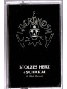 La cassette de Lacrimosa : Stolzes Herz + Schakal est disponible à Ciel rouge, disquaire indépendant à Dijon