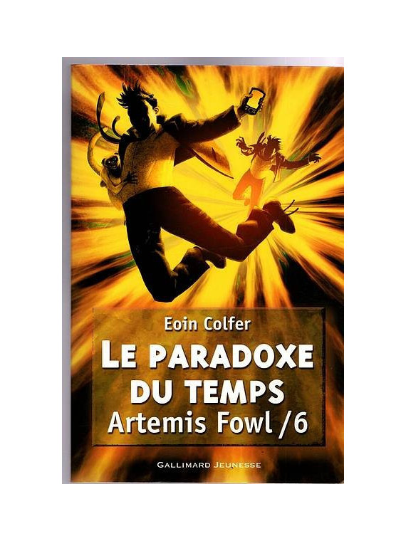 Le livre de Eoin Colfer : Artemis Fowl 6 : le paradoxe du temps est disponible à la librairie Ciel rouge de Dijon
