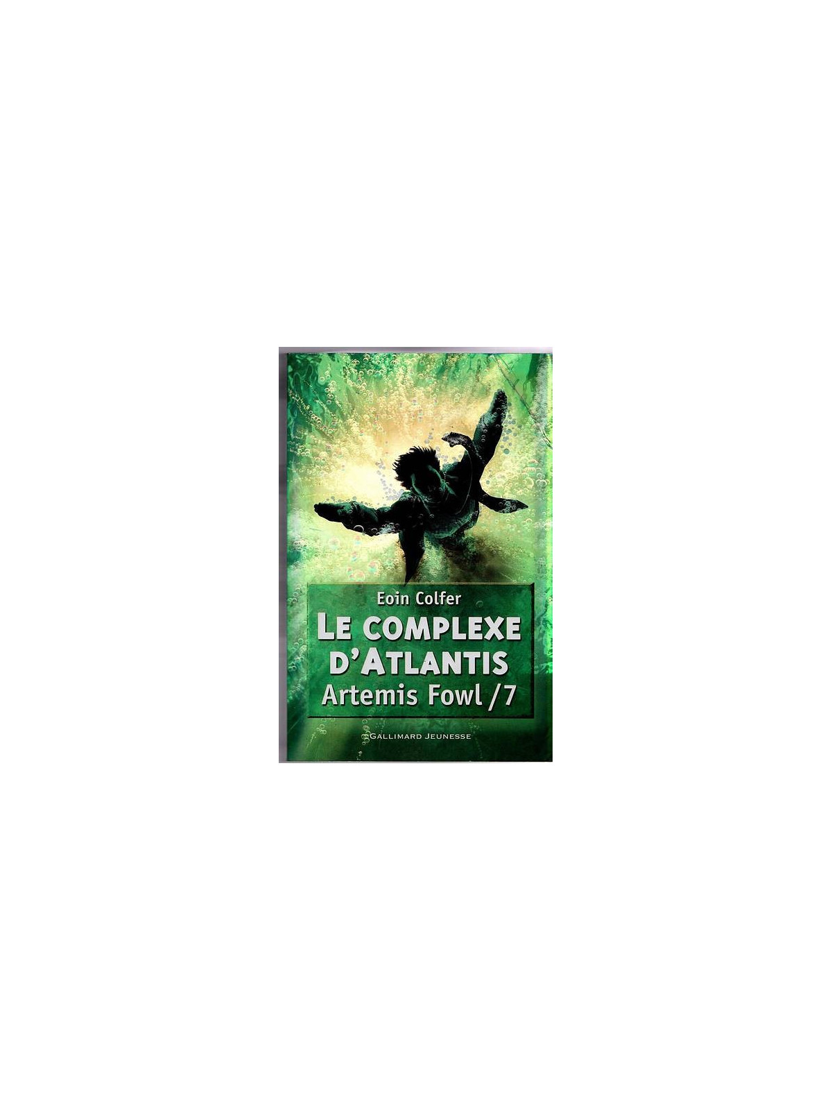 Le livre de Eoin Colfer : Artemis Fowl 7 : le complexe d’Atlantis est disponible à la librairie Ciel rouge de Dijon