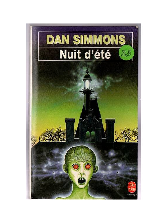 Le livre de Dan Simmons : Nuit d’été est disponible à la librairie Ciel rouge de Dijon