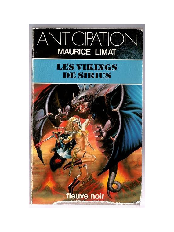 Le livre de Maurice Limat : Les vikings de Sirius est disponible à la librairie Ciel rouge de Dijon