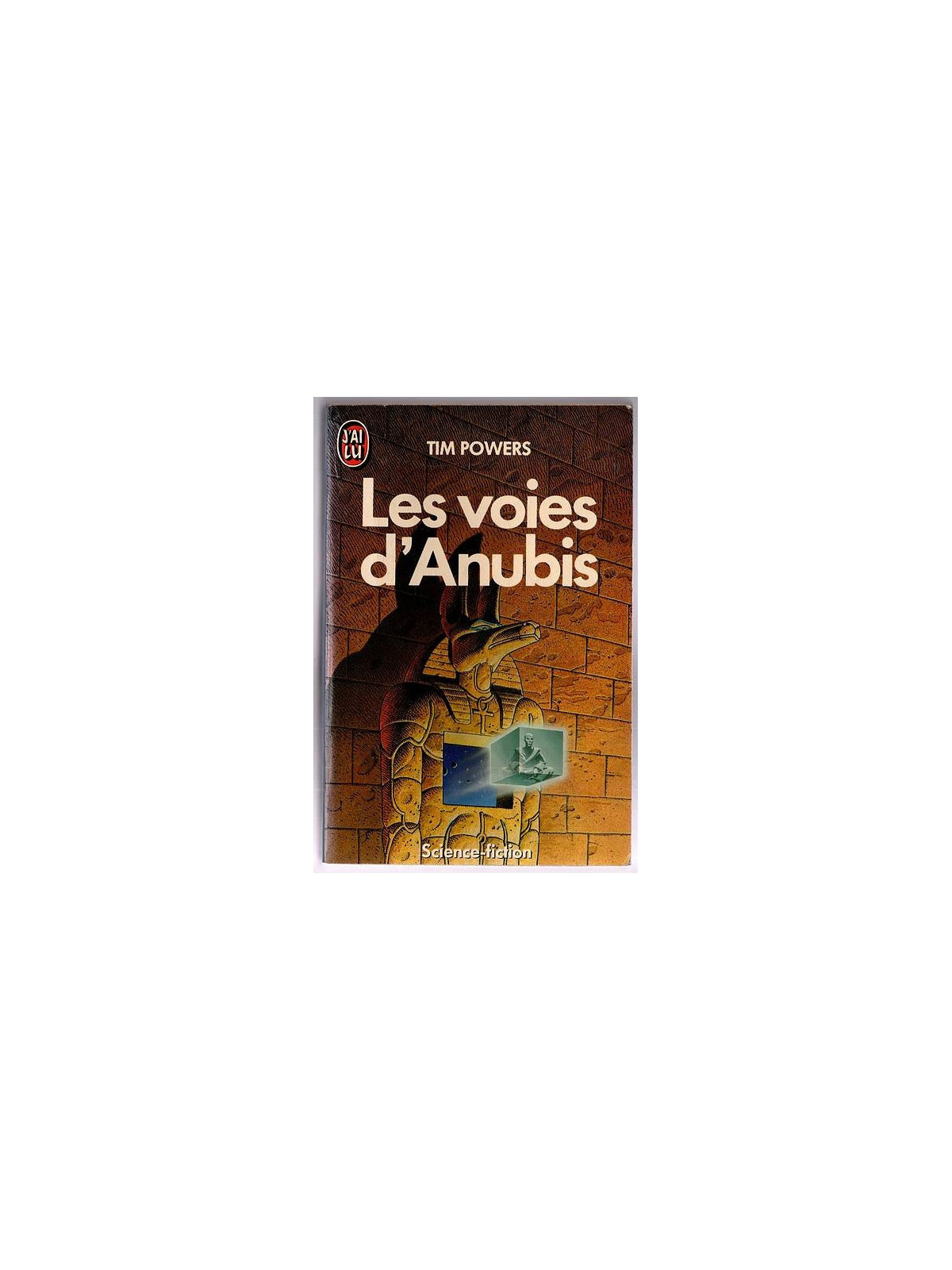 Le livre de Tim Powers : Les voies d’Anubis est disponible à la librairie Ciel rouge de Dijon