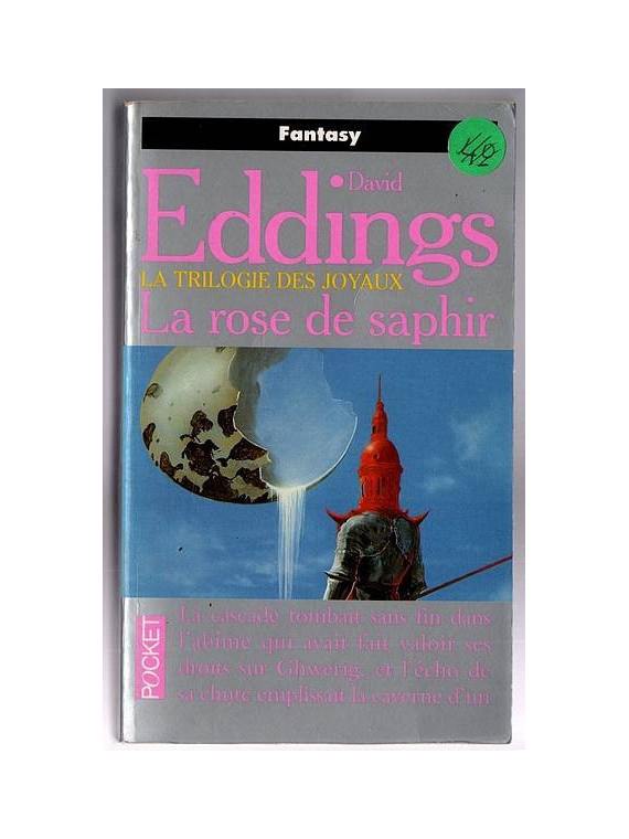 Le livre de David Eddings : La trilogie des joyaux 3 : la rose de saphir est disponible à la librairie Ciel rouge de Dijon