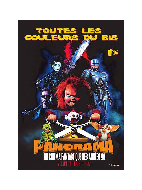 la revue Toutes les couleurs du bis 16 : panorama du cinéma fantastique des années 90 volume 1 est en stock à ciel rouge