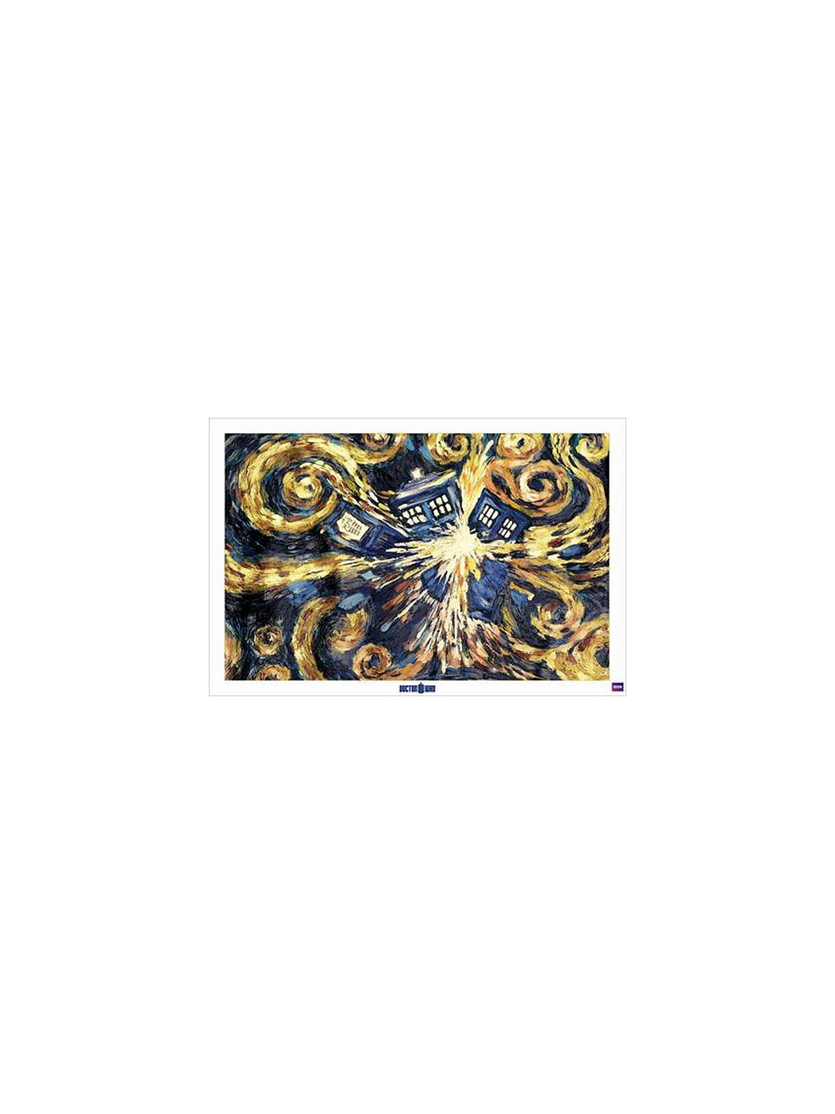 l'Affiche Doctor Who : Exploding Tardis est en stock à la boutique ciel rouge à dijon