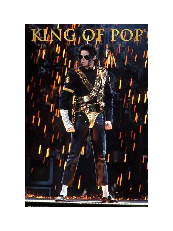 l'Affiche Michael Jackson : Dangerous / King of pop est en stock à la boutique ciel rouge à dijon