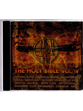 La compilation metal The holy bible vol.IV est disponible en cd d'occasion à Ciel rouge Dijon