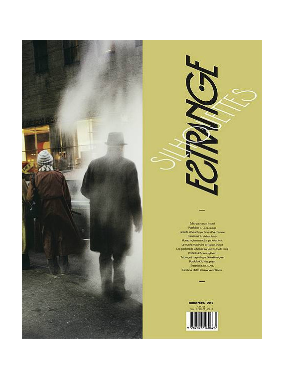 La revue Estrange 6 silhouettes est disponible à Ciel rouge Dijon