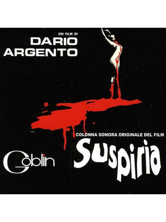 La musique du film Suspiria par Goblin est disponible en cd à Ciel rouge Dijon