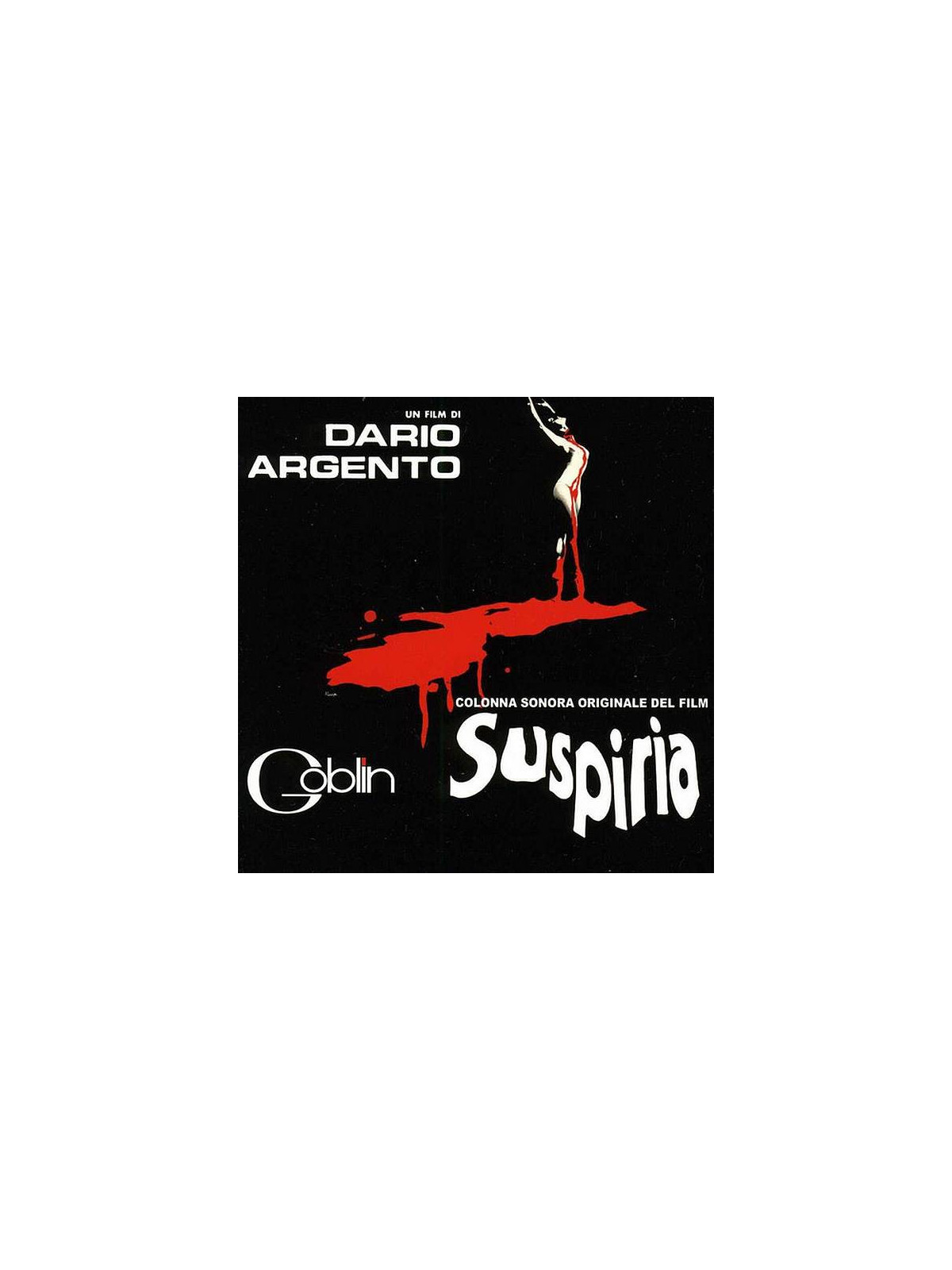 La musique du film Suspiria par Goblin est disponible en cd à Ciel rouge Dijon