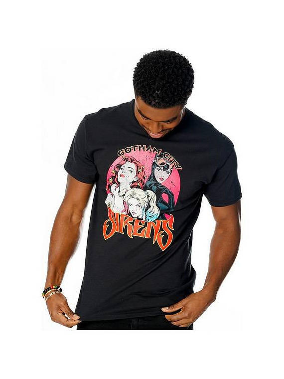 Le t-shirt Sirens vintage poster de l'univers Batman est disponible à Ciel rouge Dijon