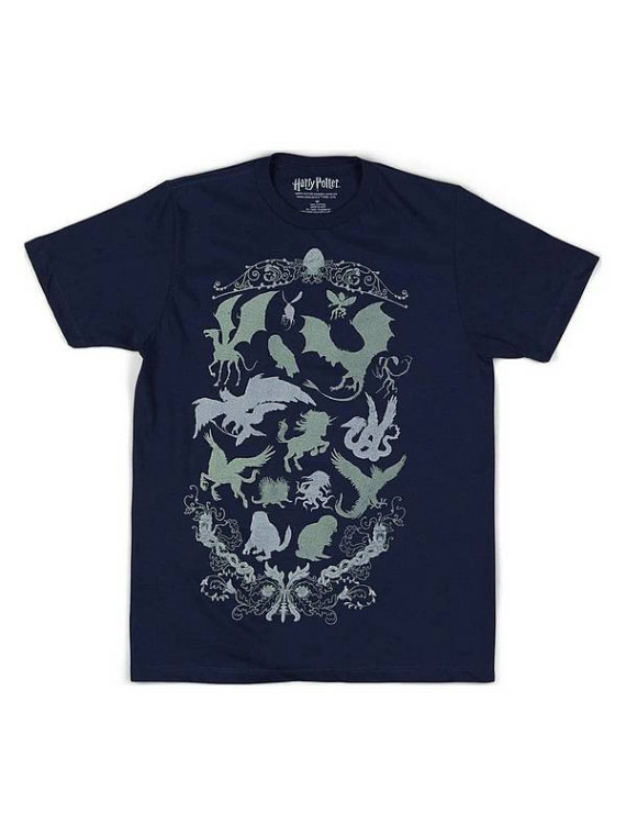 Le t-shirt Magical creatures field guide dans l'univers Harry Potter est disponible à Ciel rouge Dijon
