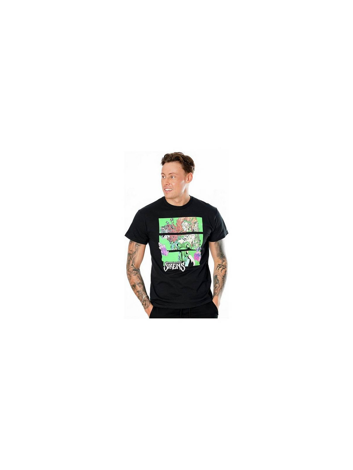 Le t-shirt city sirens Poison Ivy de l'univers Batman est disponible à Ciel rouge Dijon