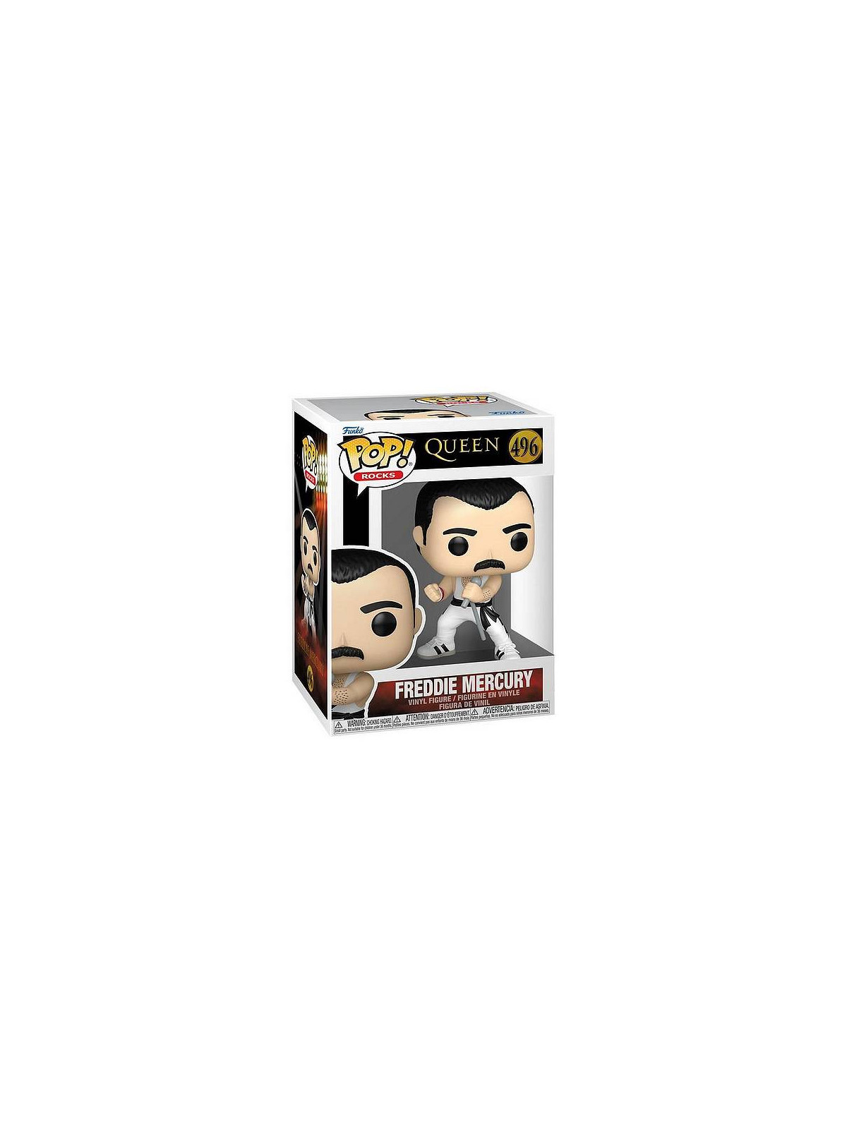 La figurine funko pop à l'effigie de Freddie Mercury du groupe Queen est disponible à Ciel rouge Dijon